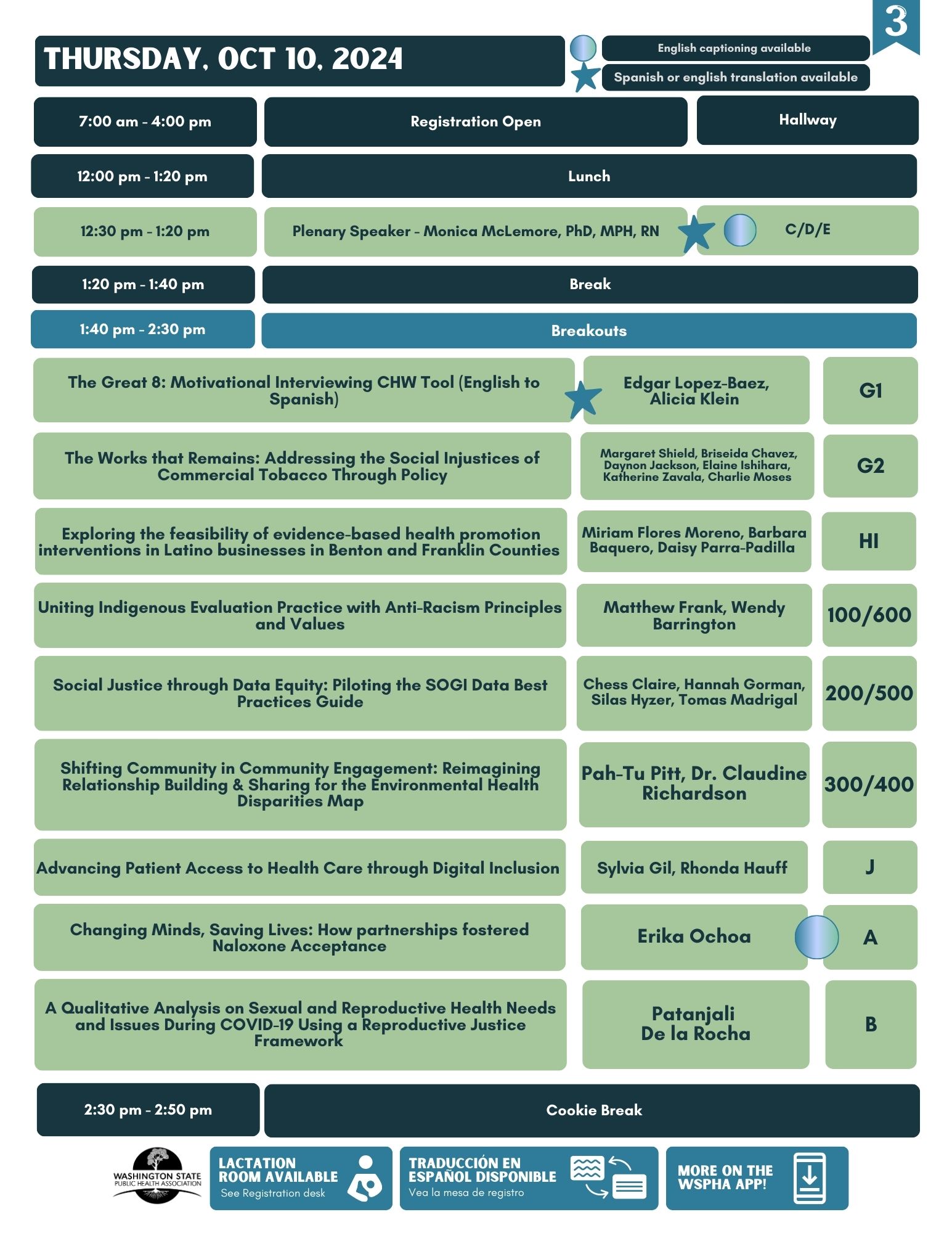 2024 Annual Conference Agenda